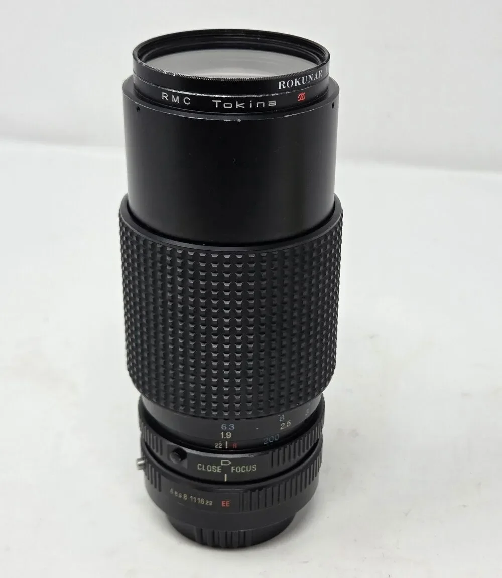 RMC Tokina 80-200mm f/4 Zoom Lens‎ Konica AR Mount Japan Manual Focus